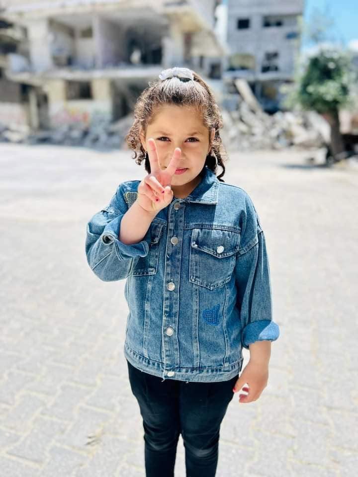 Six-year-old girl Jowan killed in Gaza with father