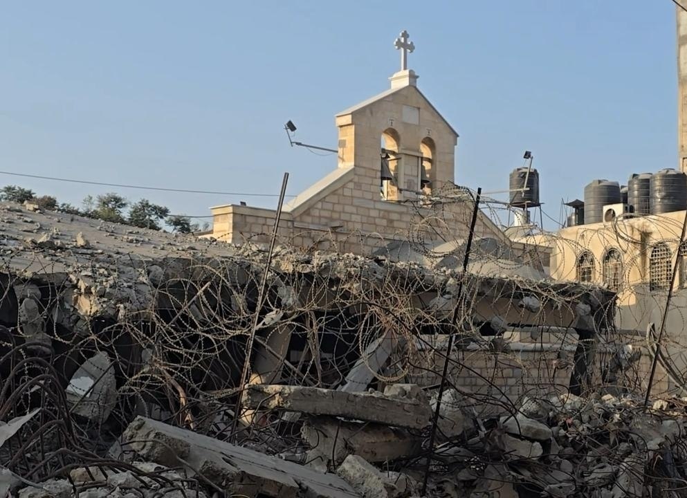 Severe damage to Latin Monastery and Porphyrius Church in Gaza