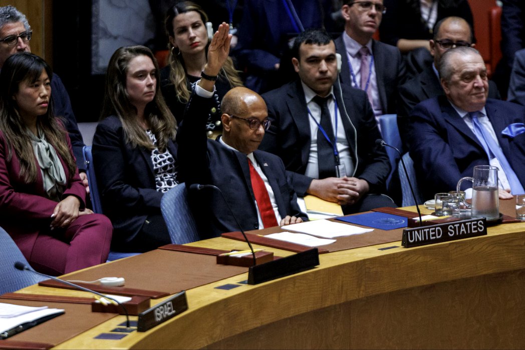 US Vetoes Palestine’s UN Full Membership Bid