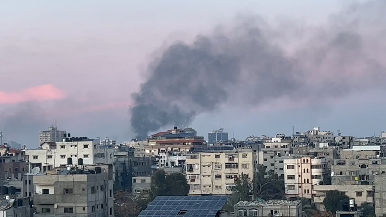 Displaced people trapped in shelters amid continuous bombing and gunfire
