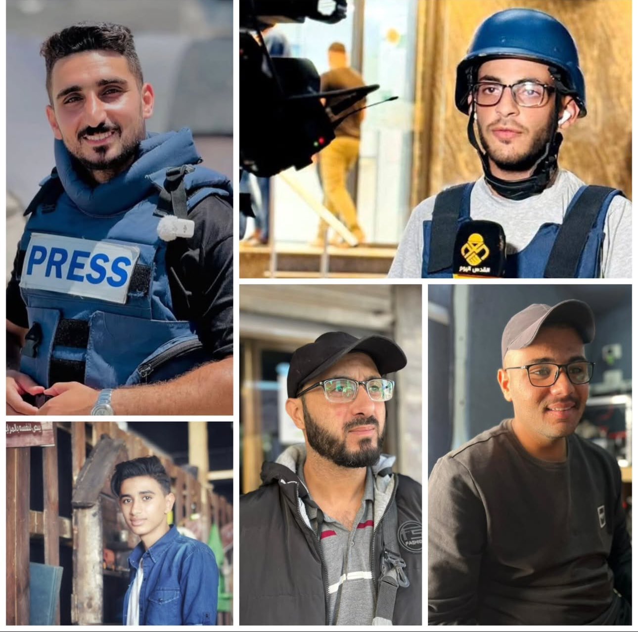 Five Journalists Killed in Gaza Hospital Bombing