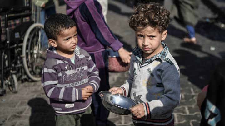 WHO Chief Warns Children Face Famine After Bombardment