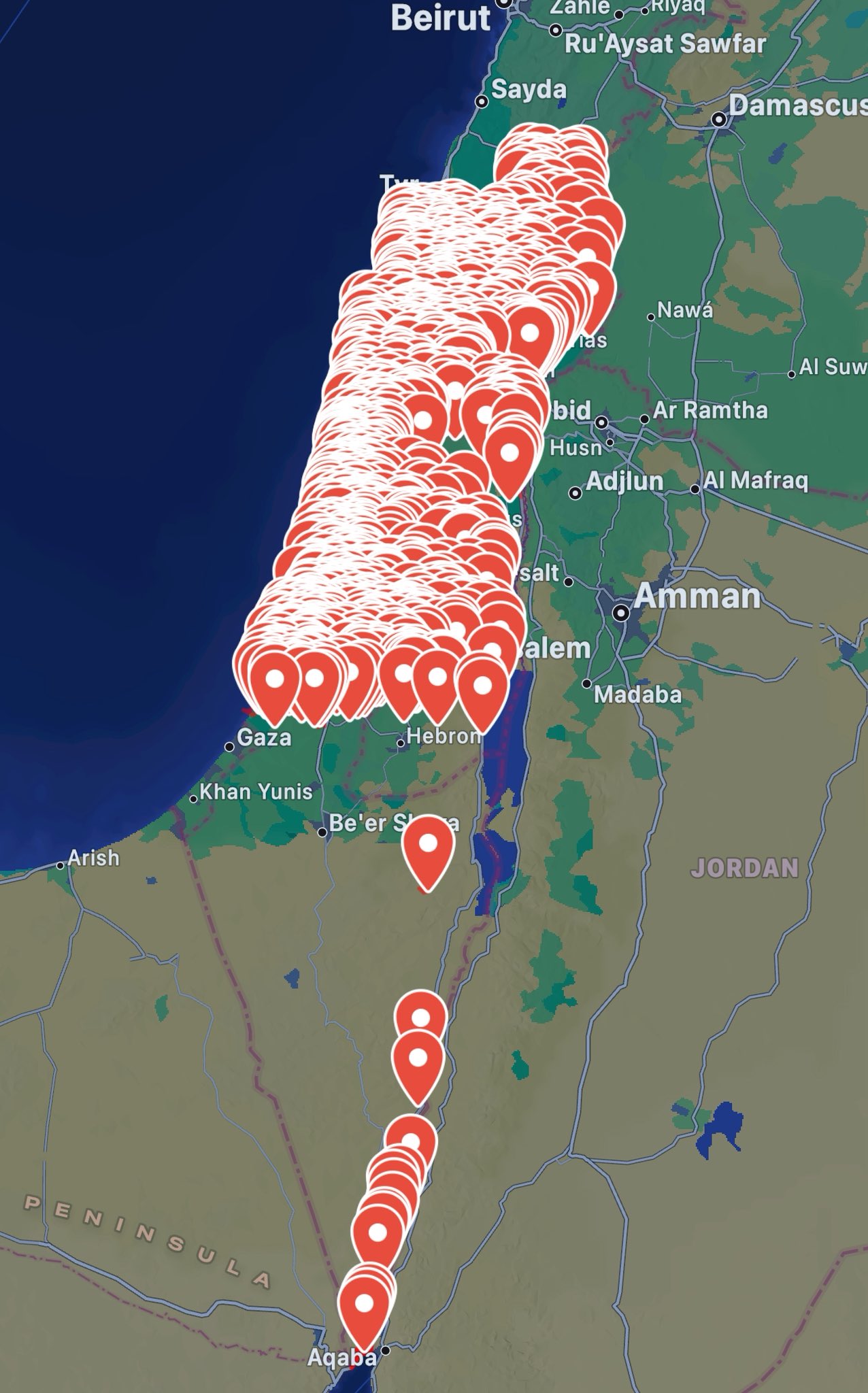 Iran Bombing Entire Israel Military Strike