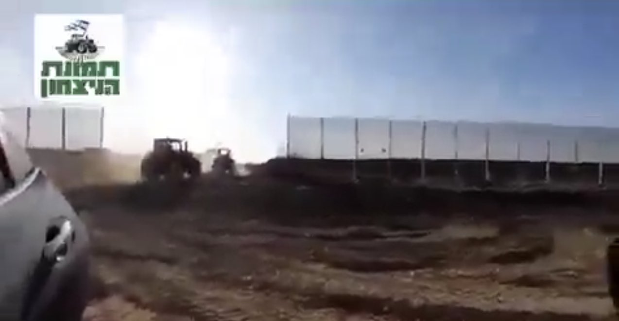 Israeli settlers ploughing Gaza farms in coordination with occupation forces