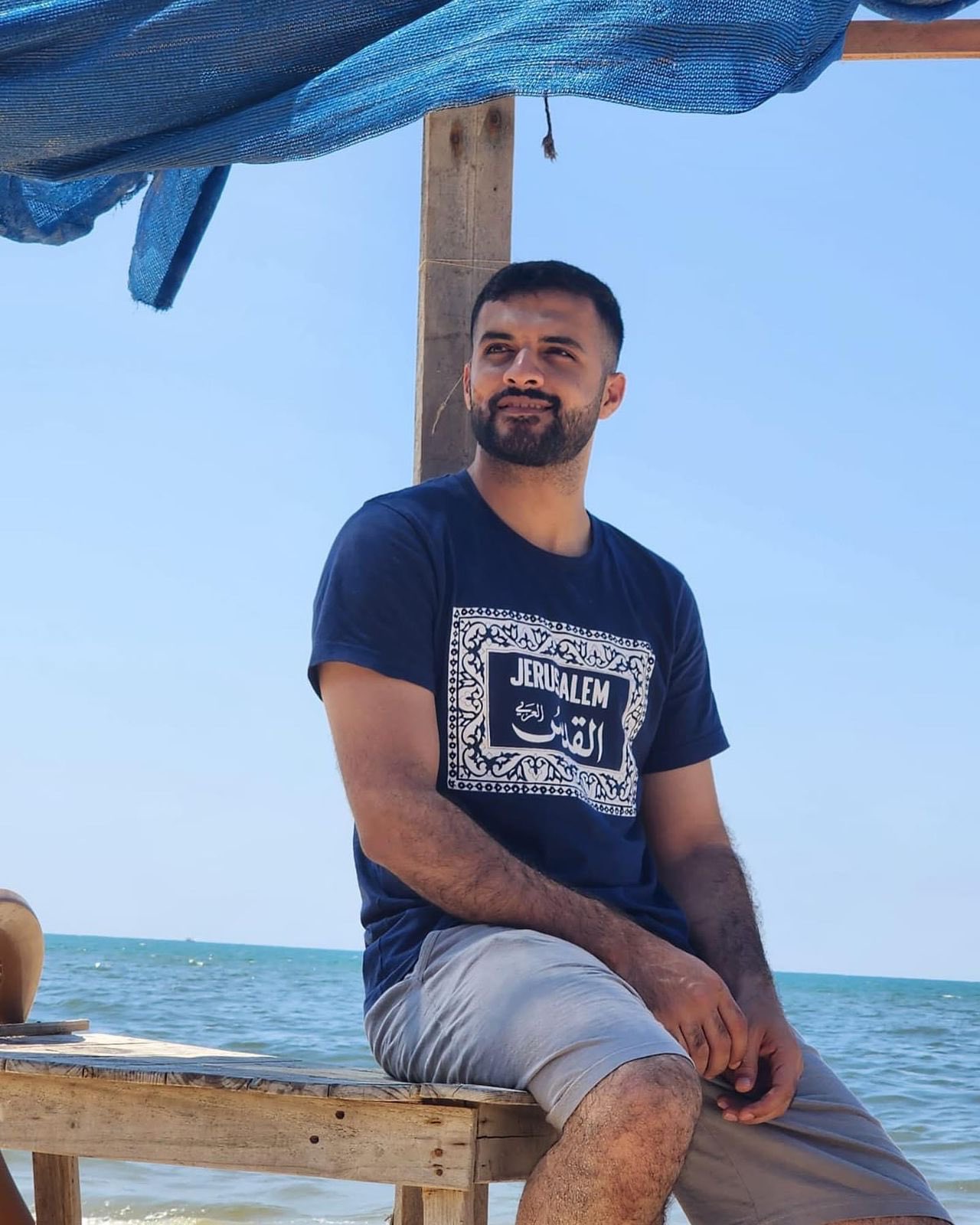 Young Palestinian man expresses fear of becoming unnamed casualty of conflict