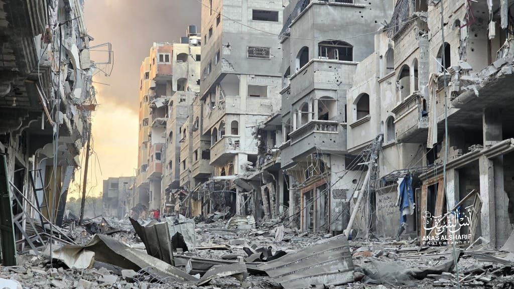 Jabalia Refugee Camp Destruction After Israeli Bombardment