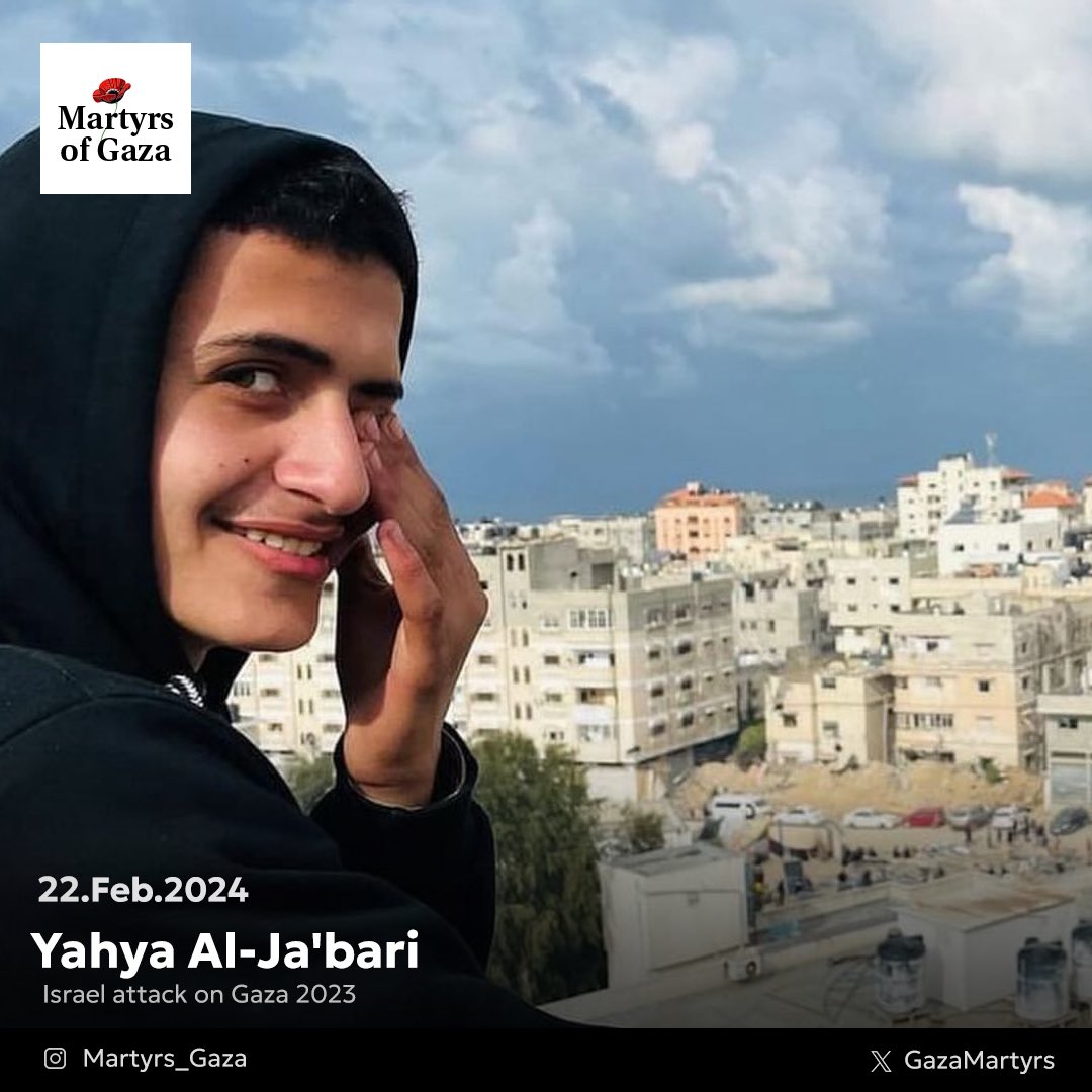 Deuil d’un adolescent tué à Gaza