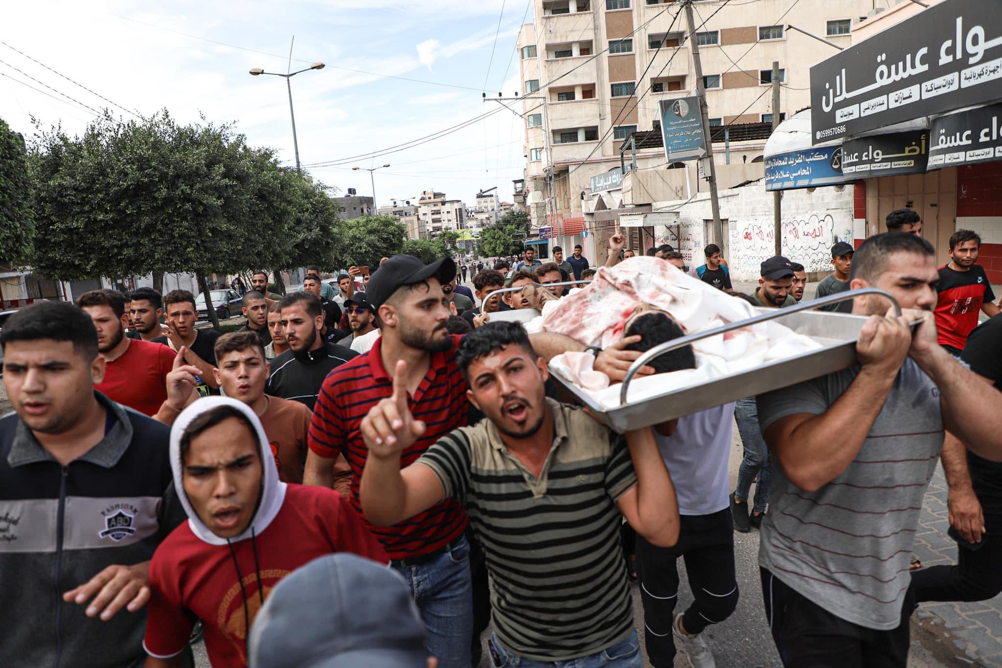 Gaza Ministry of Health Reports Casualties from Israeli Operations