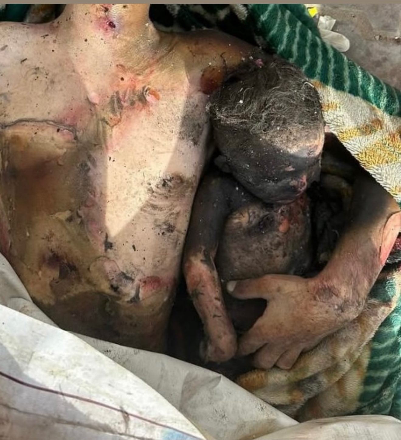 Father killed while holding sleeping baby in Gaza City