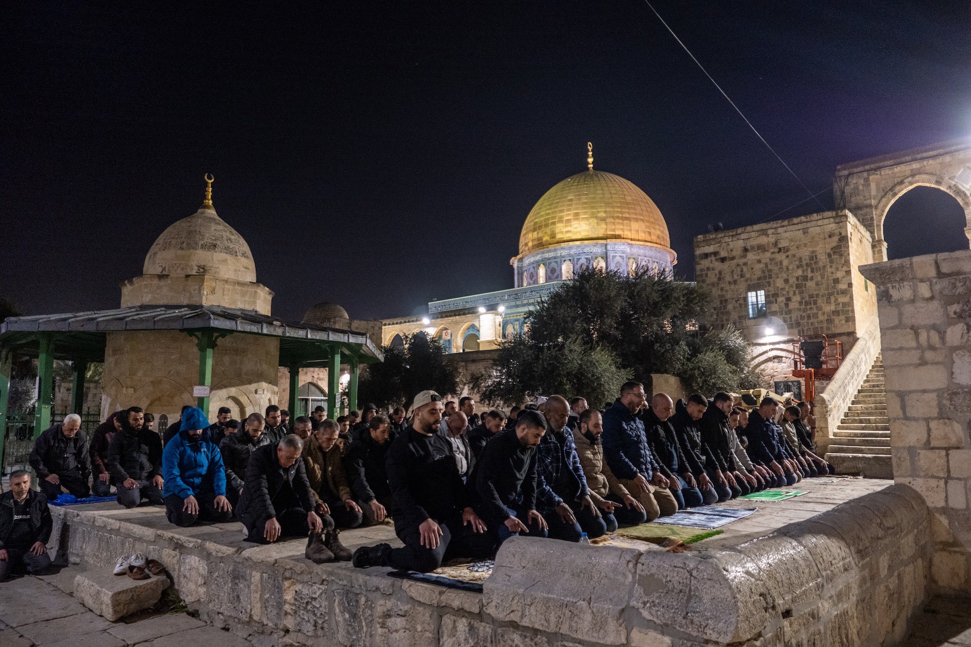 Taraweeh Prayer Observed at Al-Aqsa Mosque 2026