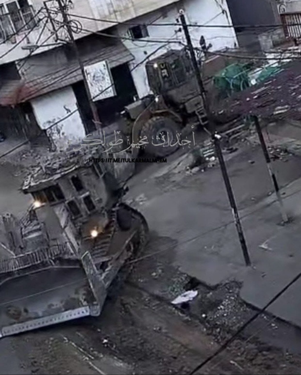 Israeli Forces Conduct Raid on Tulkarm Refugee Camp
