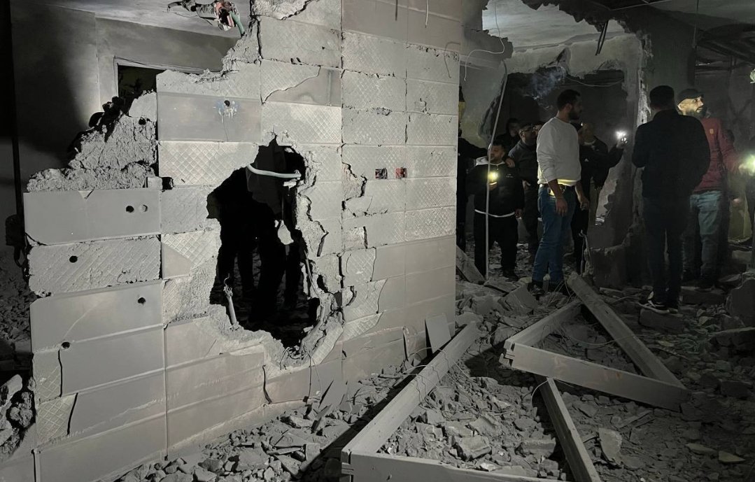 Israeli forces bomb house of slain Palestinian in Nablus