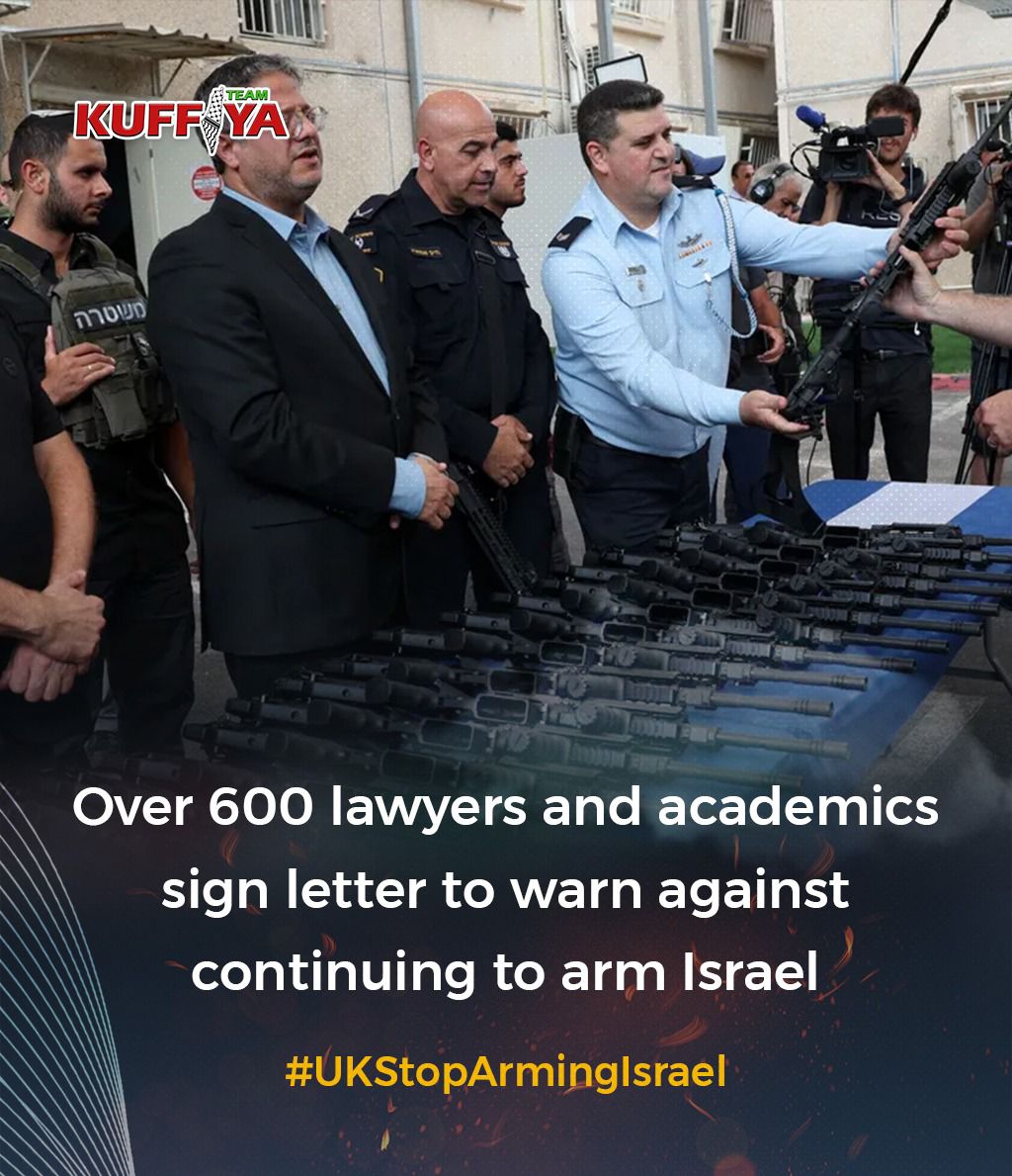 UK lawyers warn Britain violates law by arming Israel