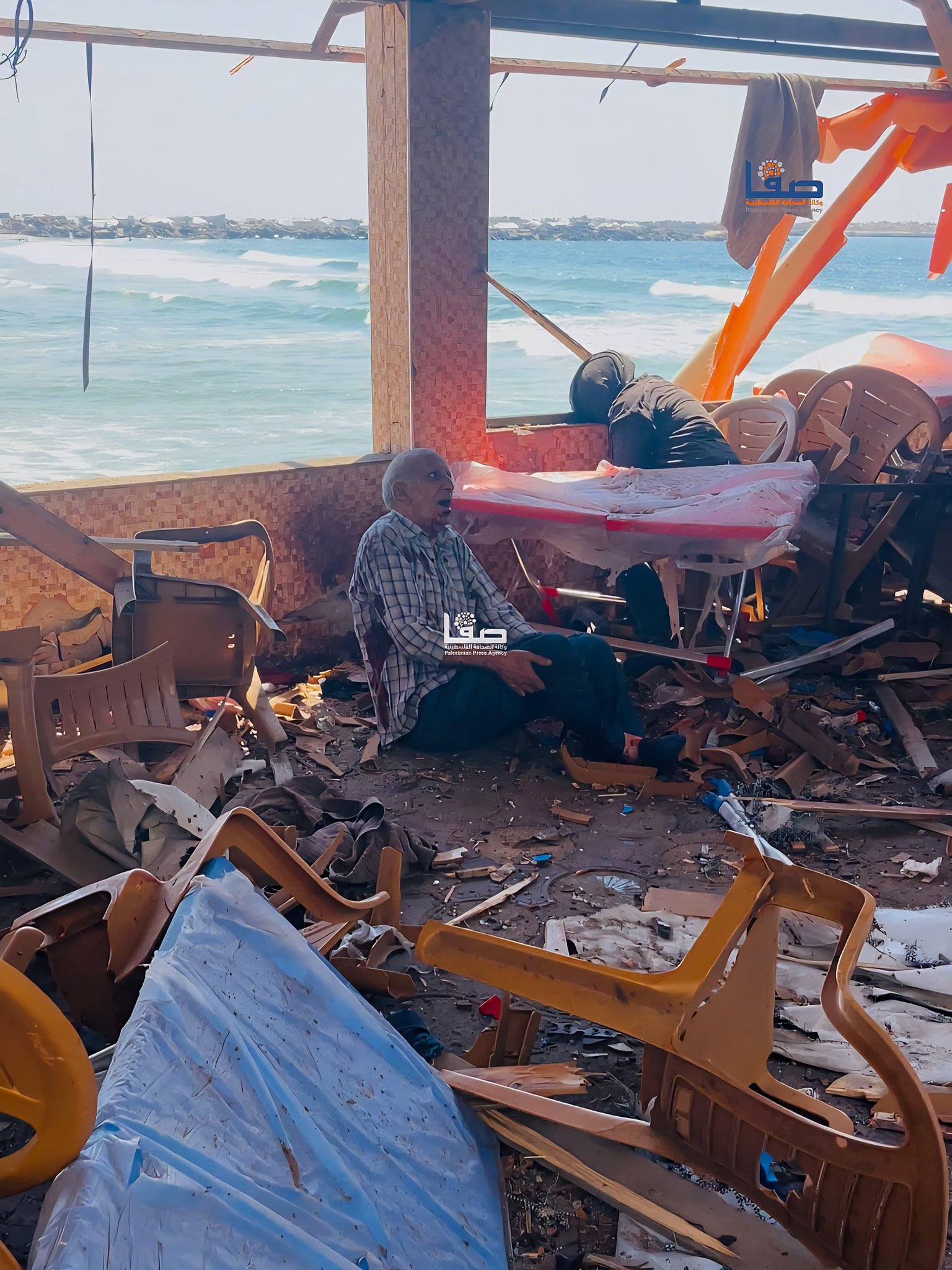 Elderly Woman Killed in Israeli Missile Strike on Gaza Beach