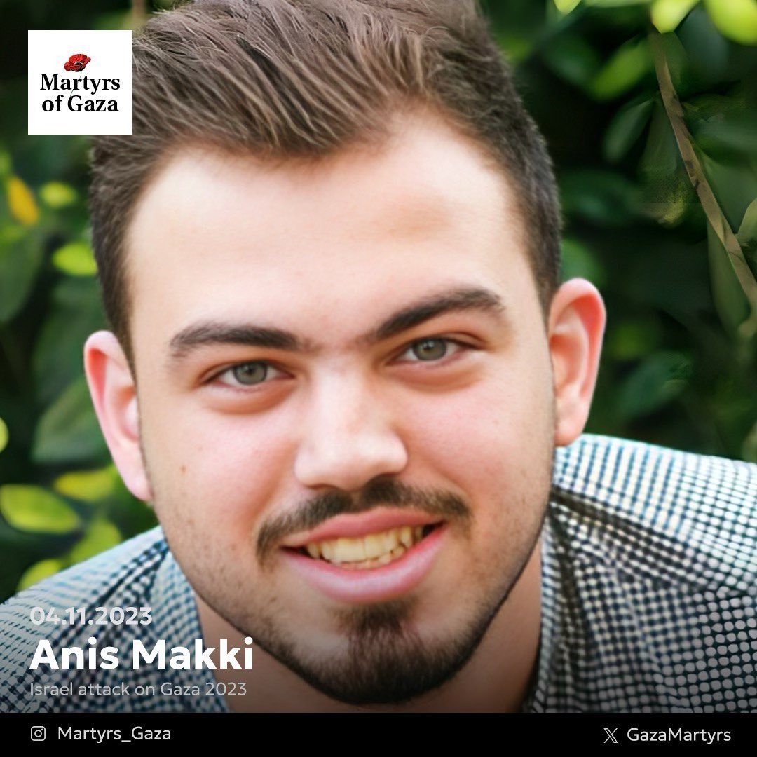 Gaza Medical Student Anis Makki Shares Family Dreams and Father’s Support