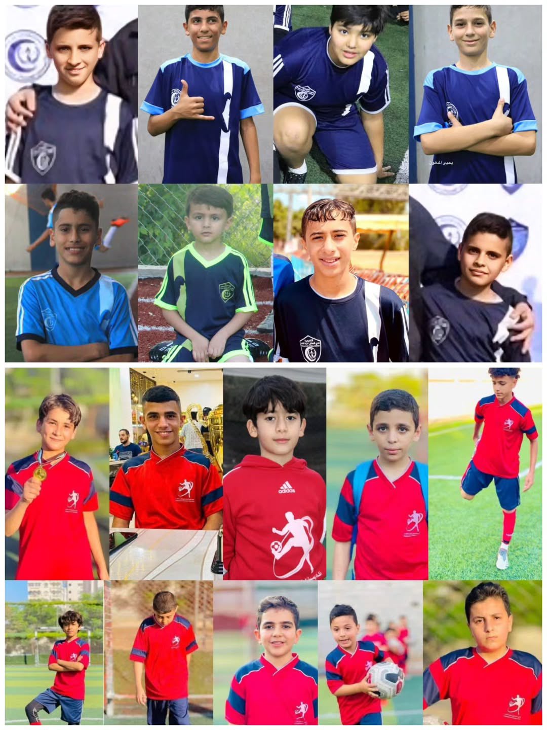 Young Gaza Football Players Killed in Conflict