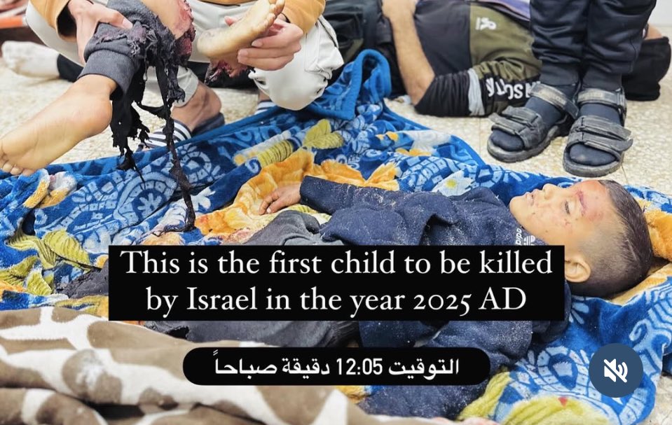 Israeli Army Kills Child in Gaza on New Year