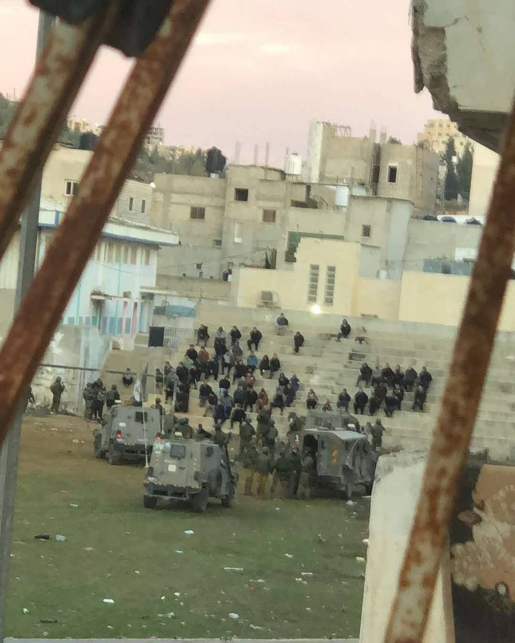 Israeli Forces Intimidate Palestinians in Al Fawwar Refugee Camp