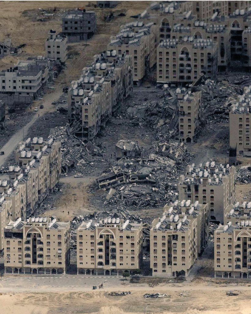 Aerial View of Residential Neighborhood in Hamad City