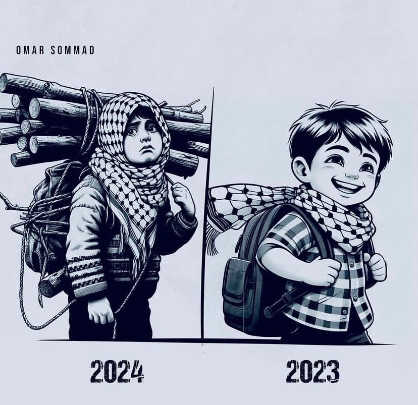 Palestinian Children Deprived of Education Rights in Gaza