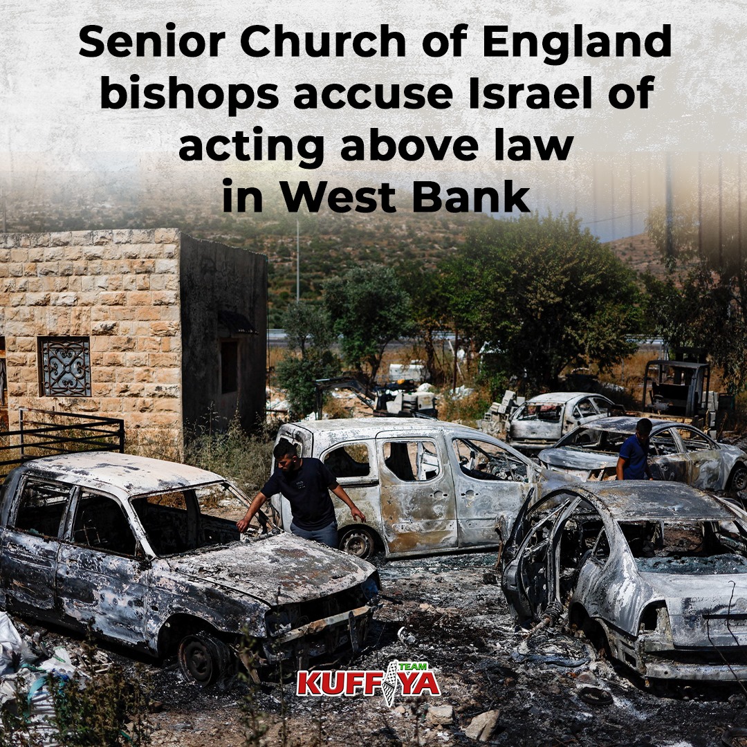 Senior Church of England Bishops Condemn Israel’s Actions in West Bank
