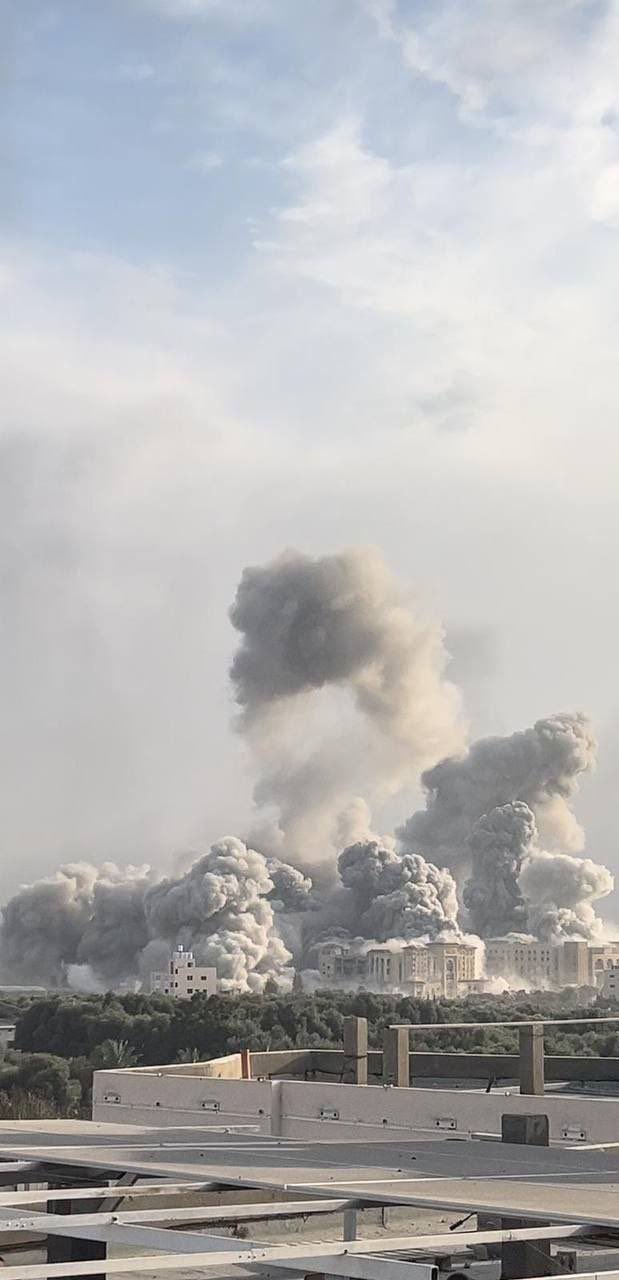 Gaza Strip faces heavy series of random air attacks