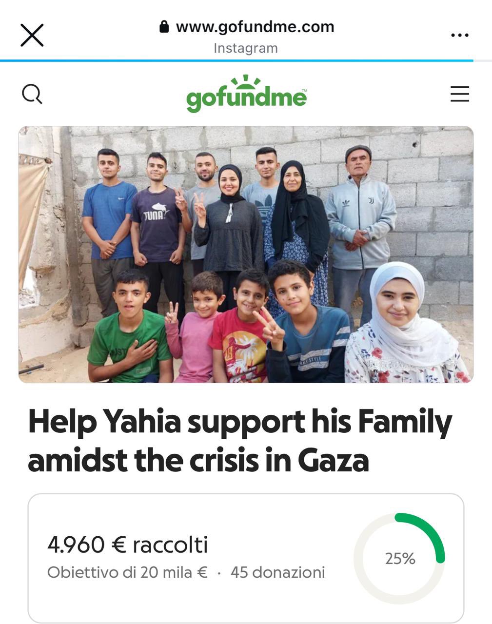 GoFundMe closes Gaza family fundraiser despite proof of residency