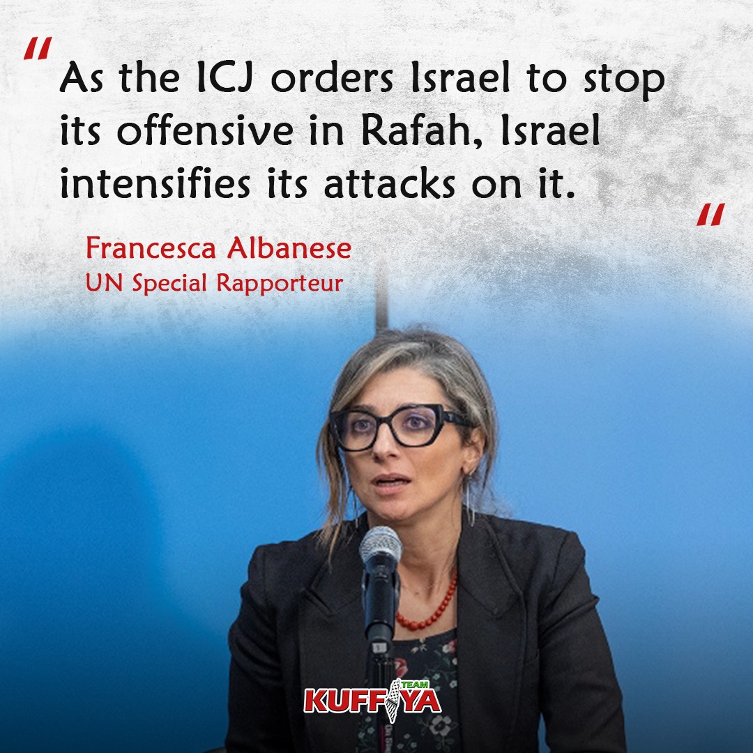 ICJ Orders Israel Stop Rafah Offensive; Intensification Reported
