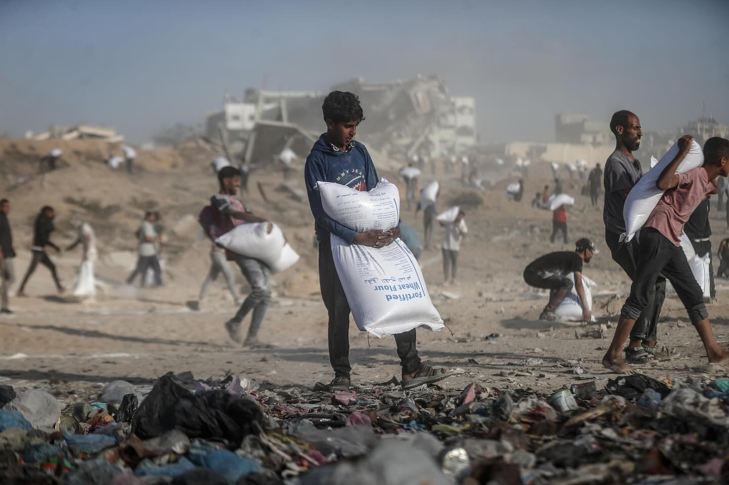 UN aid trucks reach Gaza warehouses amid Israeli operations