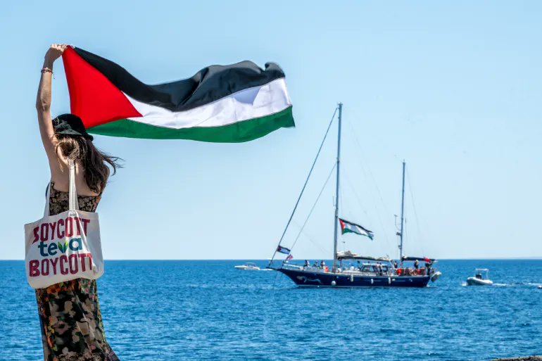 Largest Solidarity Flotilla to Gaza Launches with 3000 Participants