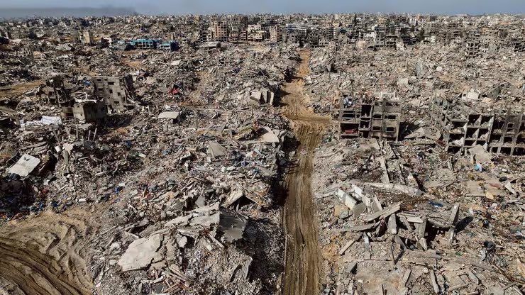 Aerial Image of Jabalia Published by Israeli YnetNews