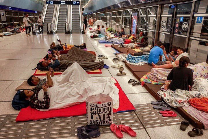 Settlers Shelter in Metro Stations Amid Iranian Missile Threats