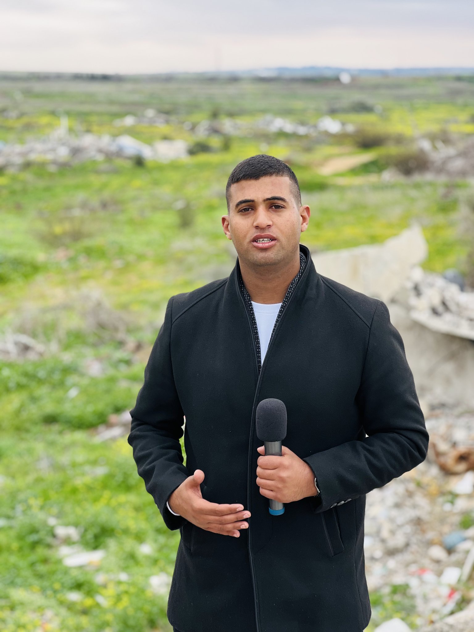 East Beit Hanoun coverage: destroyed homes in buffer zone