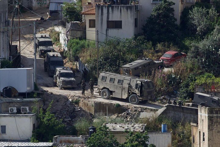 Israeli Forces Continue Raid on Nour Shams Camp
