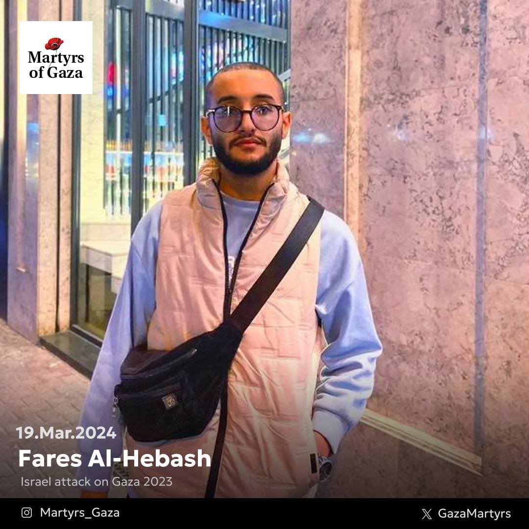 Tribute to Fares Al-Hebash, Young Accounting Graduate