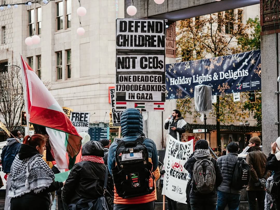 Pro-Palestine Rally in Seattle Demands End to Gaza Conflict