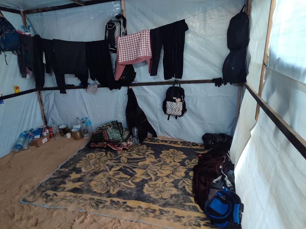 Extreme Heat Inside a Desert Tent Experience