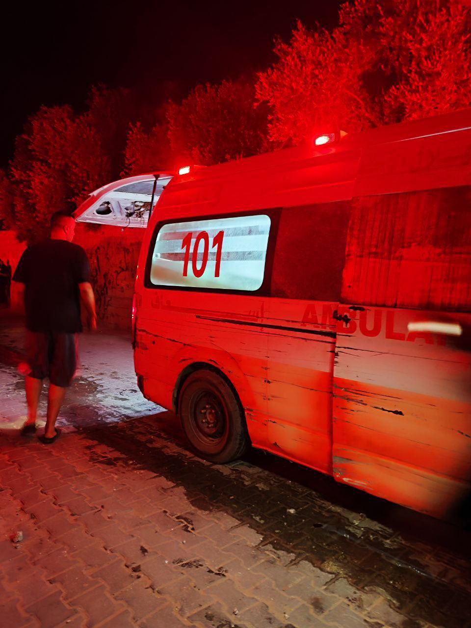 Israeli Bombing Kills Wounds in Gaza City Al Maghazi