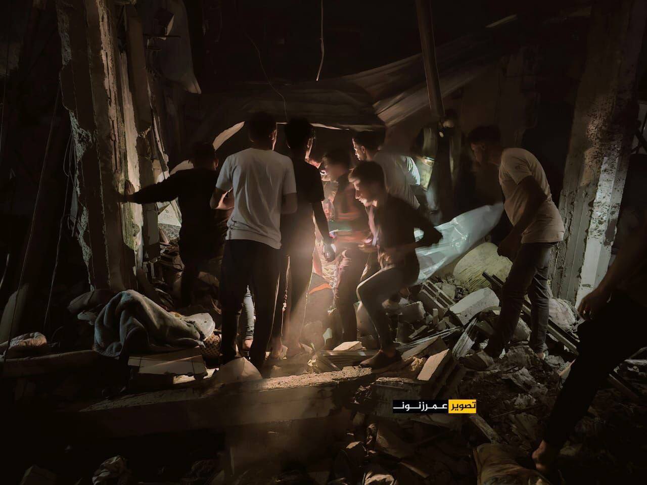 Israeli warplanes strike house in Rafah refugee camp