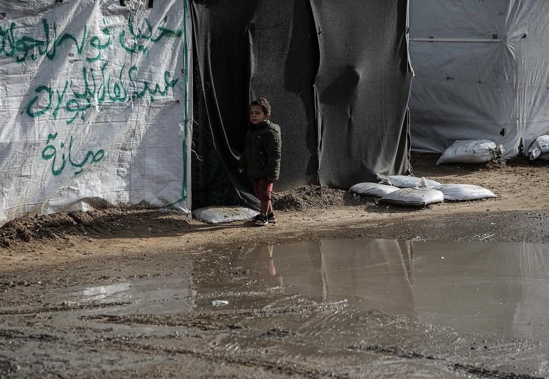 Displaced Palestinians Face Dire Conditions in Gaza Strip Tent Camps