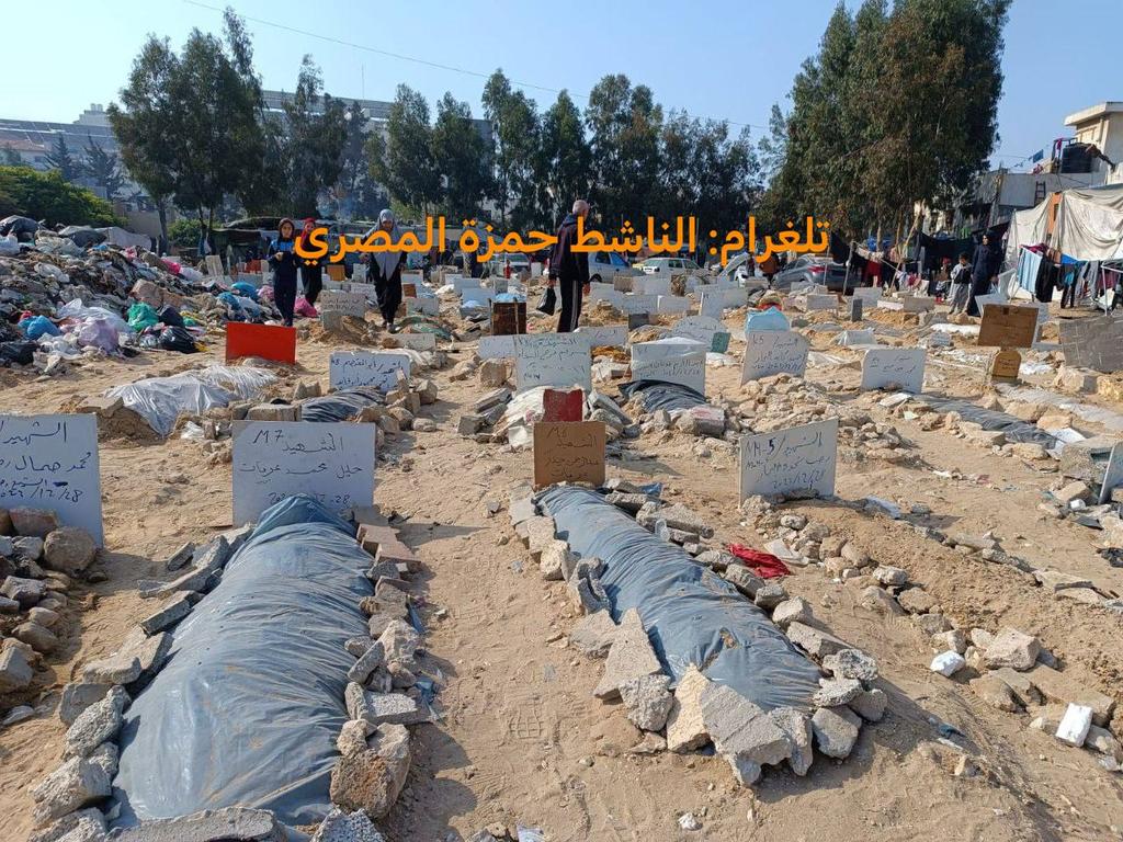 Al-Shifa Medical Complex Described as Cemetery for Palestinians