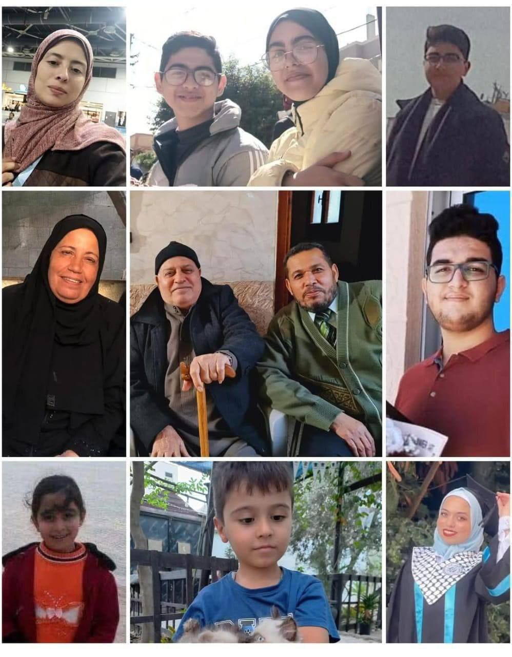 Israeli strike kills 11 members of Shaqoura family in Deir Al-Balah