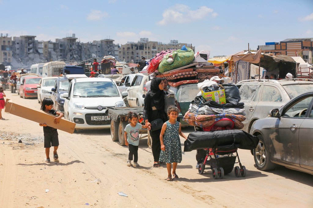 Israel Orders Mass Evacuations Across Gaza Amid Bombardment