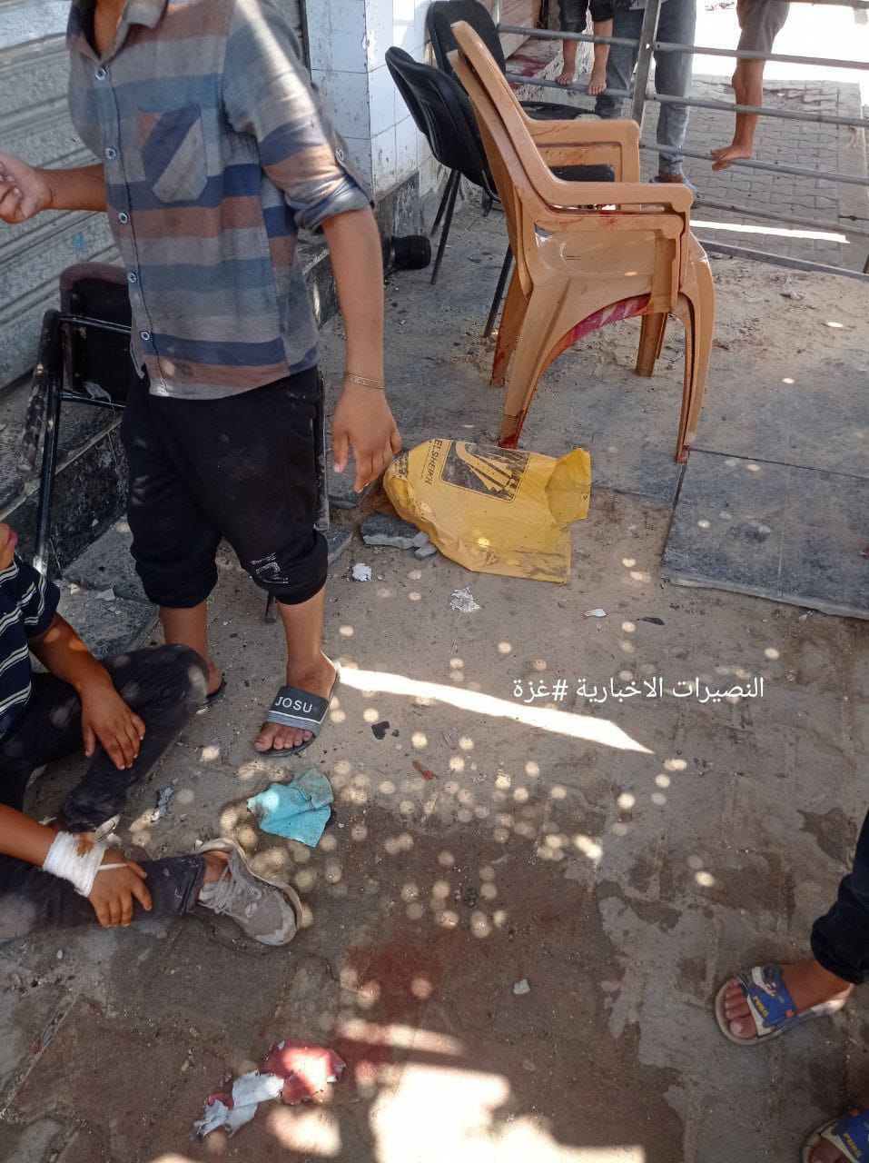 Israeli forces strike Nuseirat market in central Gaza Strip