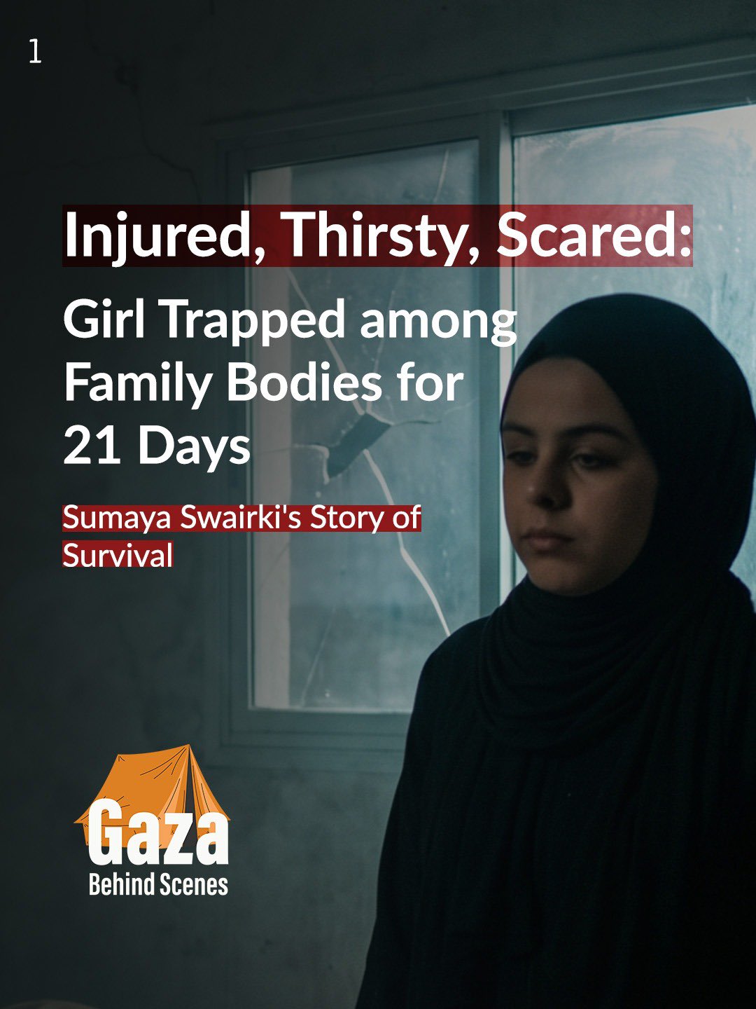 Palestinian girl trapped among family bodies for 21 days rescued