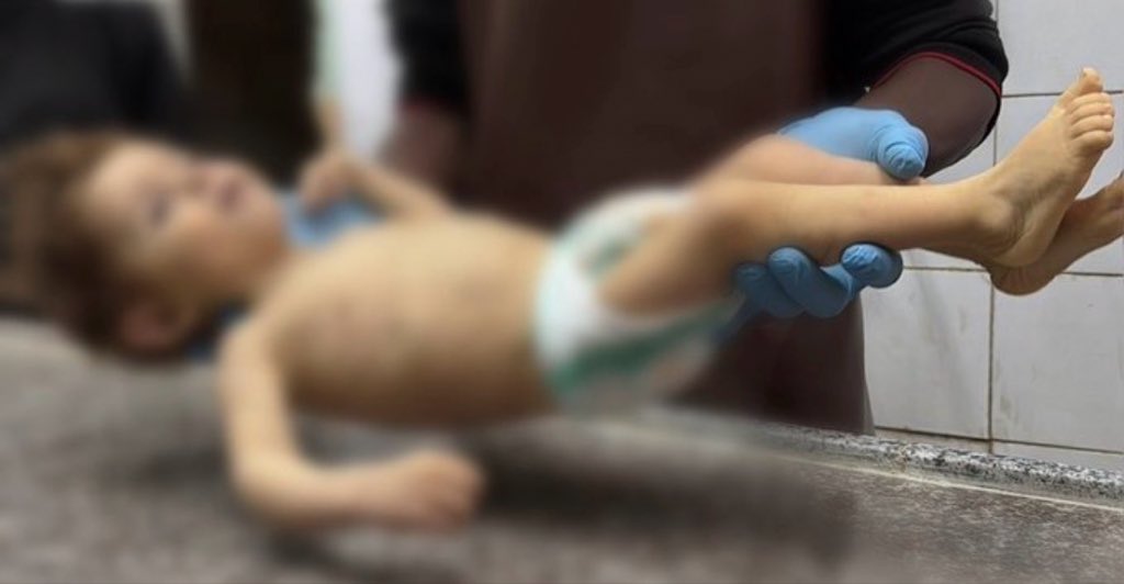 One-year-old child dies from cold in Deir al Balah Gaza