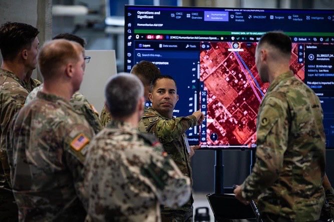 US Military Drone Surveillance Operations Over Gaza Strip