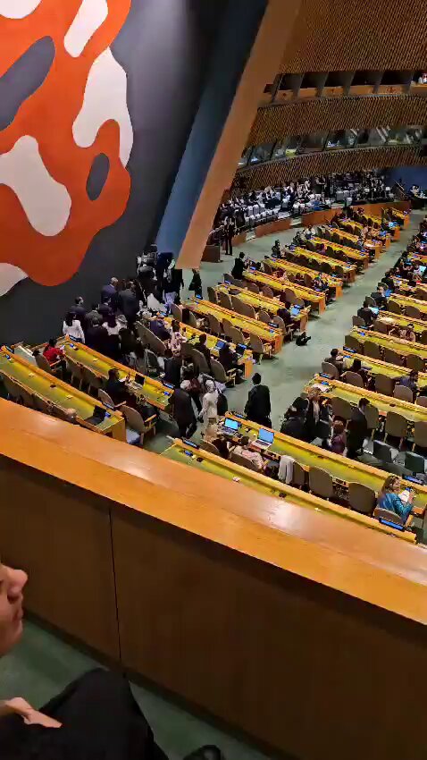 Diplomats Walk Out During Netanyahu UN General Assembly Speech