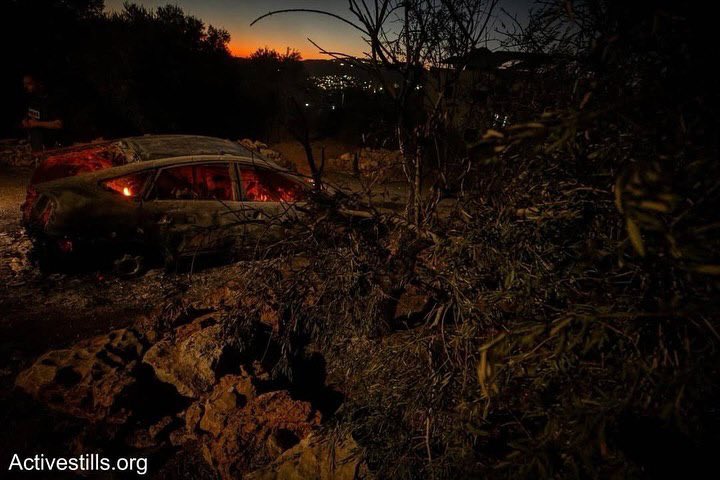 Settler militias attack Beita town, Israeli forces intervene with tear gas