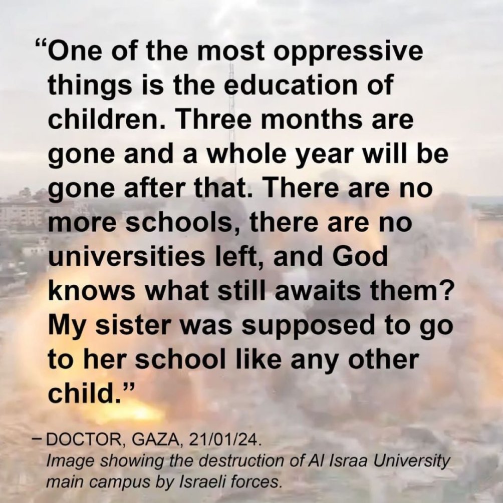 Gaza doctor grieves children’s lost educational opportunities amid conflict